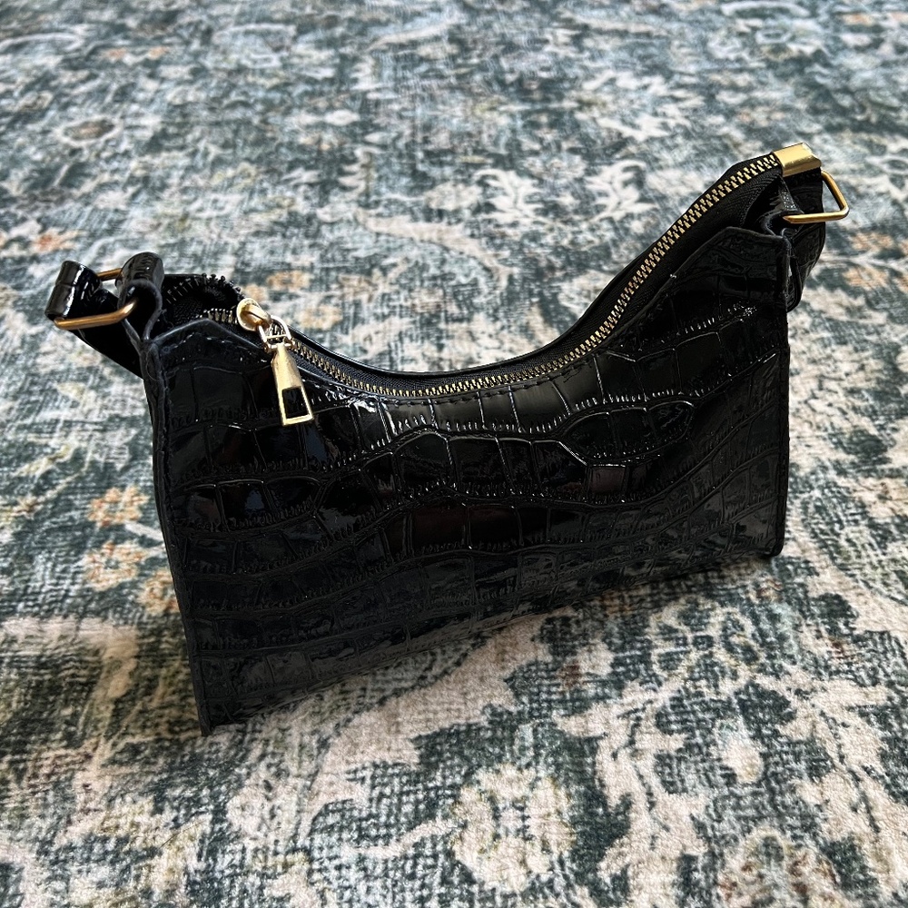 Alligator Under-Arm Purse